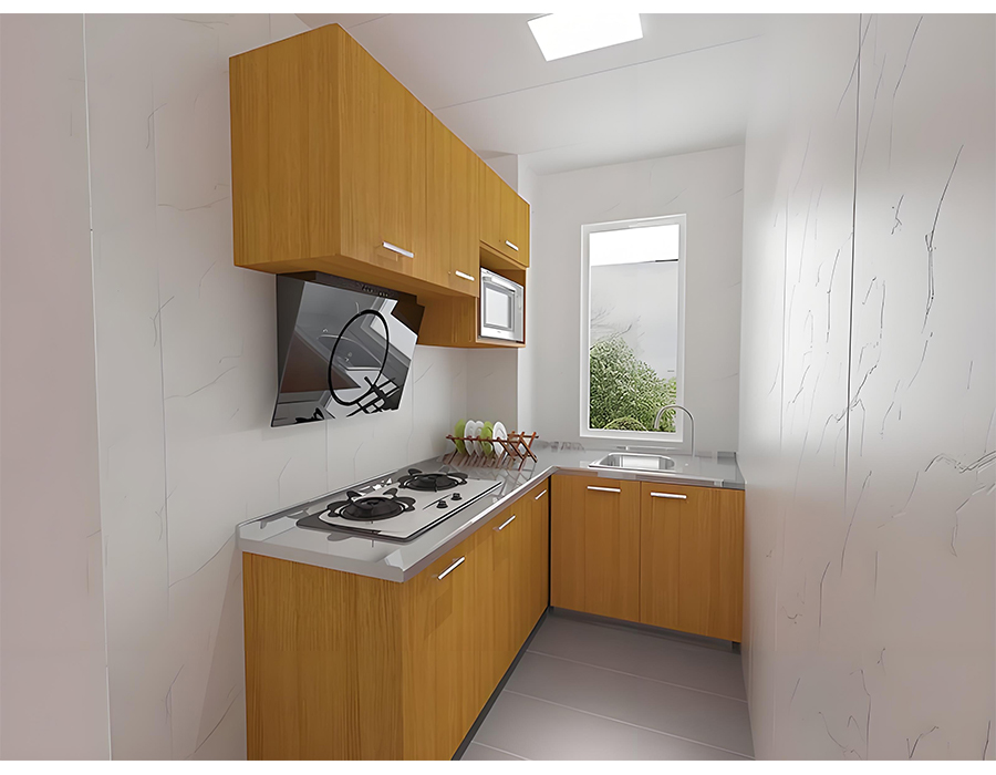 PEC nástěnné panely prefabrikované kuchyňské podložky