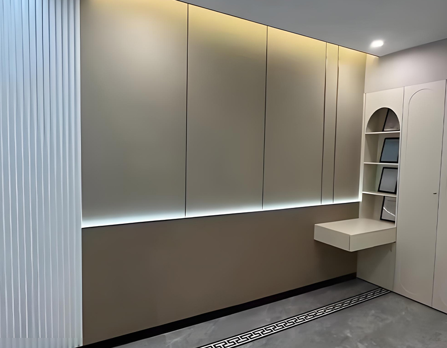Dřevěný dekorativní nástěnný panel pro rychlou montáž