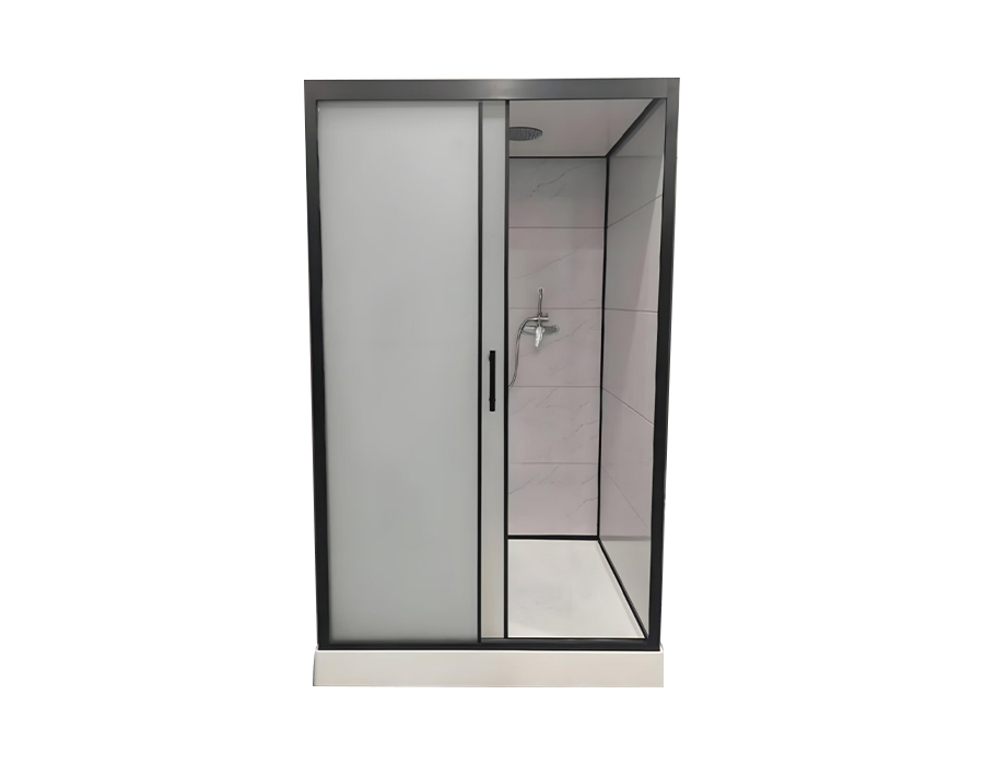 Skleněné prefabrikované sprchové kouty vše v jednom