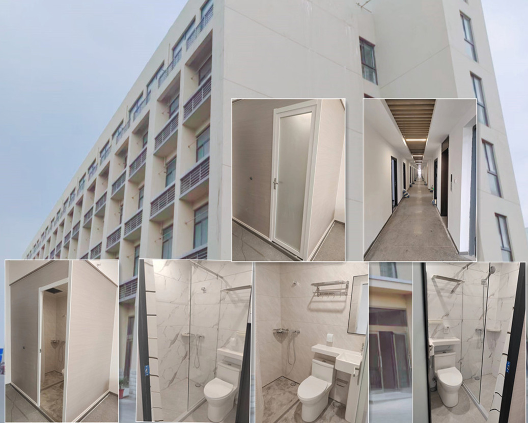 Hangzhou Qiantang Industrial Park Talent Apartment Project smontovaná celá koupelna